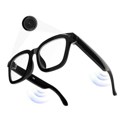 AI Smart Glasses Voice Control Bluetooth HD1080P Shooting
