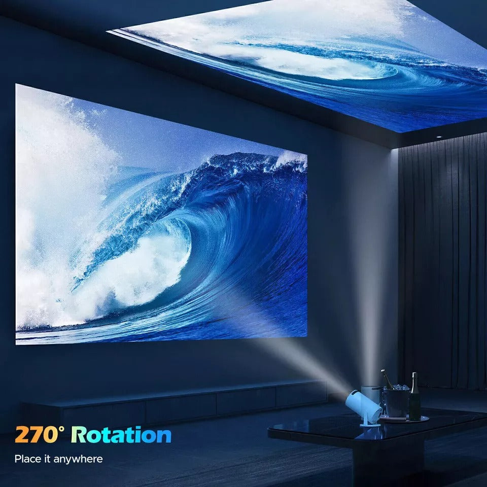 Mini Projector - 4K Support | Smart & Portable Home Theater