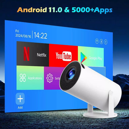 Mini Projector - 4K Support | Smart & Portable Home Theater