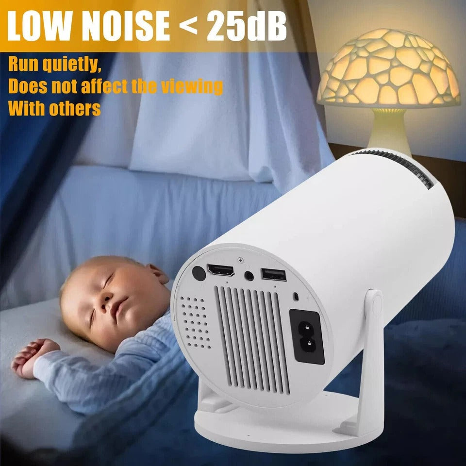 Mini Projector - 4K Support | Smart & Portable Home Theater